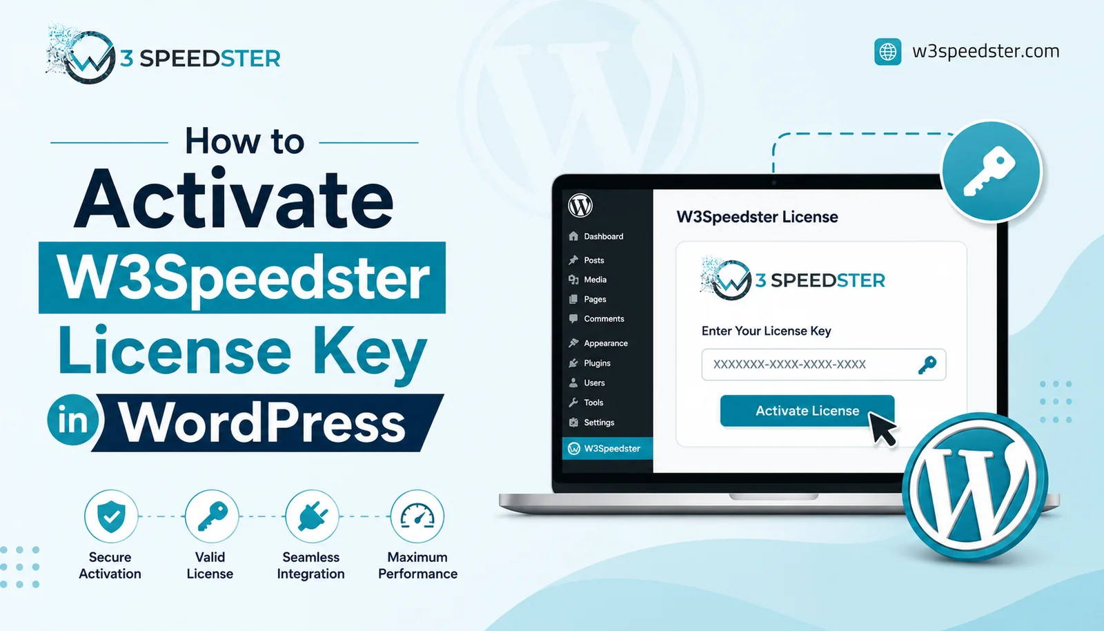 W3Speedster License Activation: How to Activate and Verify