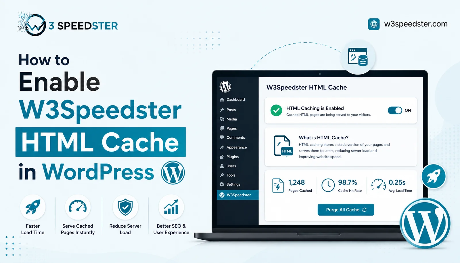 W3Speedster HTML Cache Setup: Complete Guide