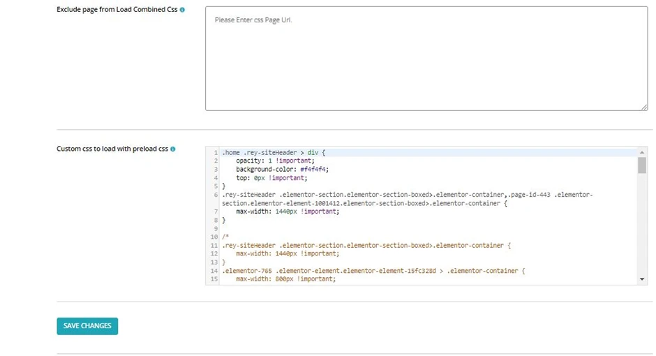 Create and Load Critical CSS: