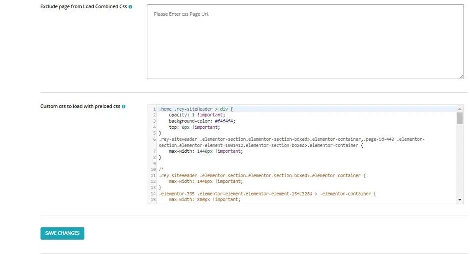 Create and Load Critical CSS: