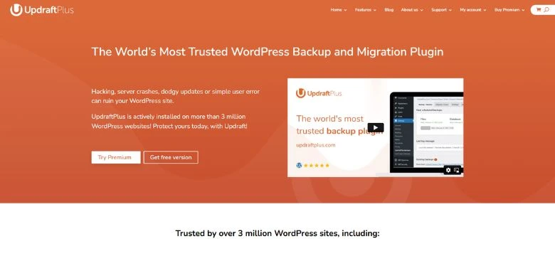 updraft plus plugin